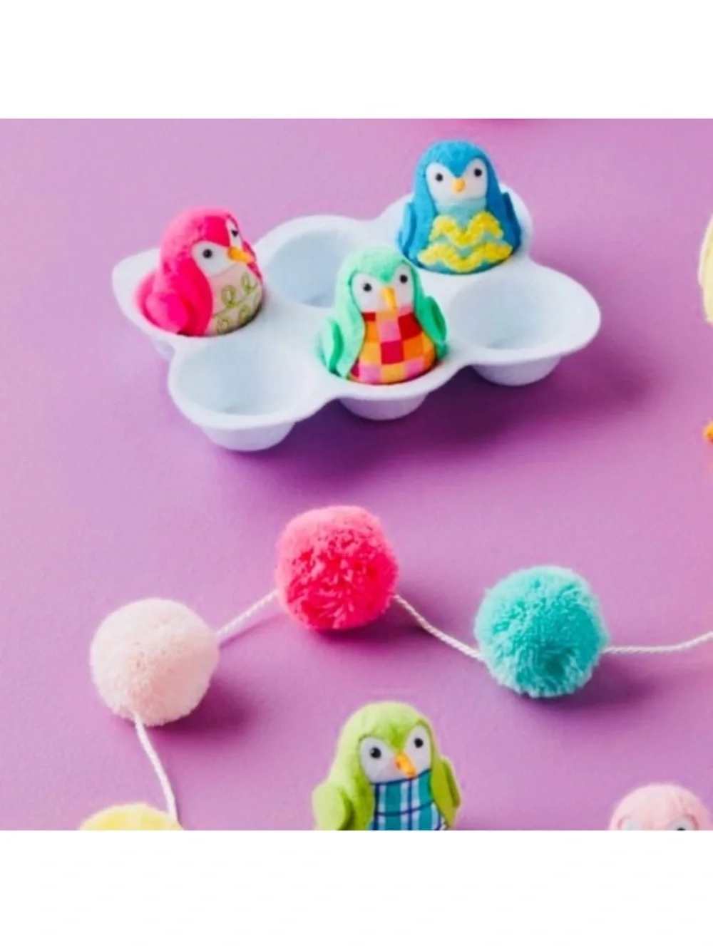 NWT Target Spritz Featherly Friends Easter Spring 6 Easter Egg Carton Birds